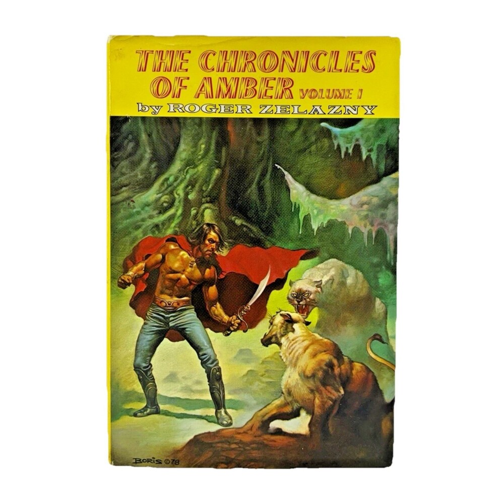 The Chronicles of Amber Volume 1 by Roger Zelazny Vintage 1972 Hardback Book